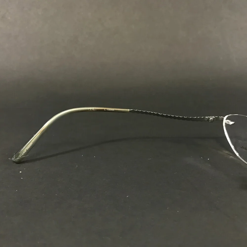 Cole Haan Eyeglasses Frames CH 905 SAGE Grey Round Rimless 50-18-130